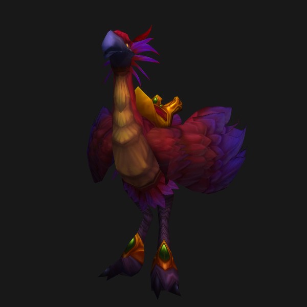 The Red Hawkstrider mount