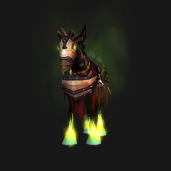The Fiery Warhorse mount
