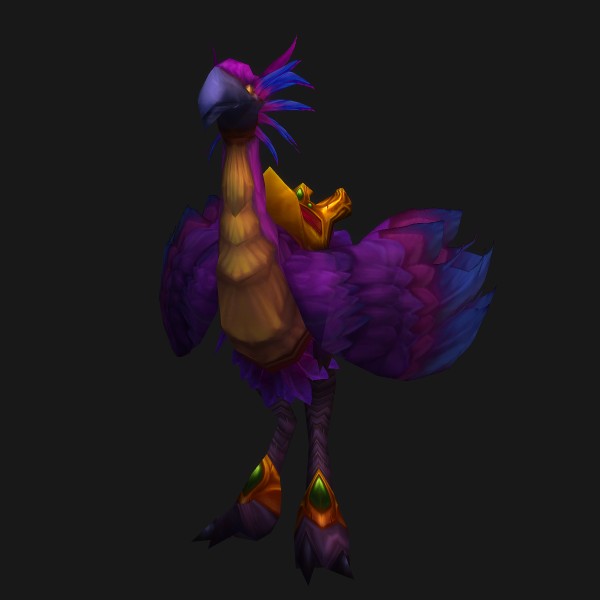 The Purple Hawkstrider mount