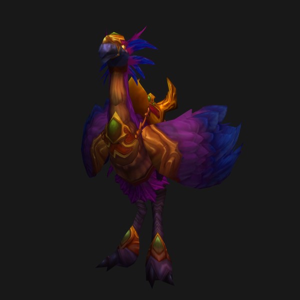 The Swift Purple Hawkstrider mount