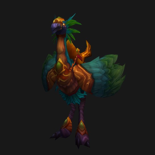 The Swift Green Hawkstrider mount
