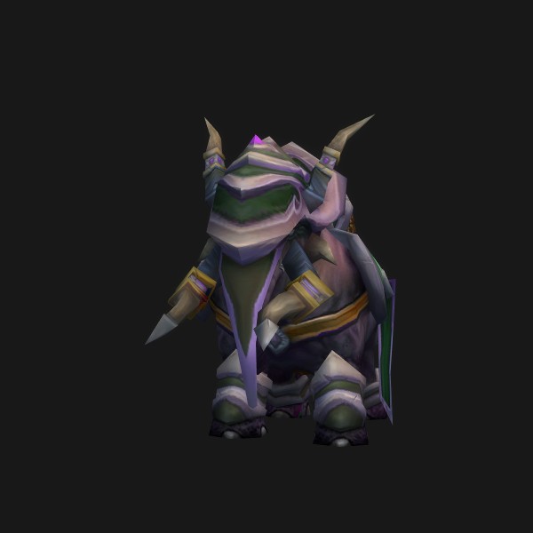 The Great Green Elekk mount