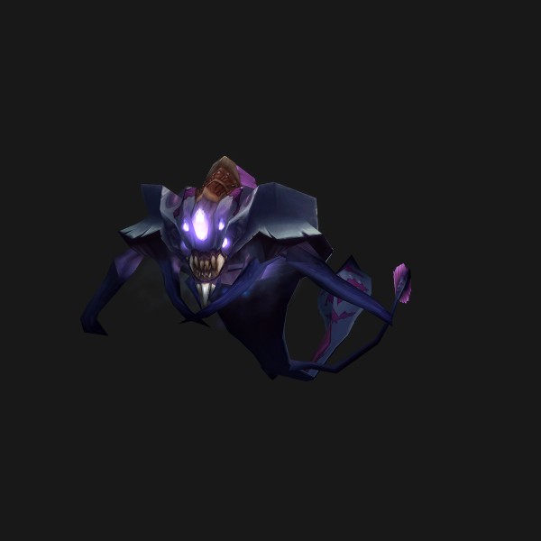 The Purple Riding Nether Ray mount