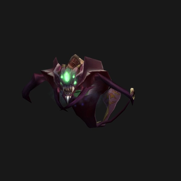 The Silver Riding Nether Ray mount