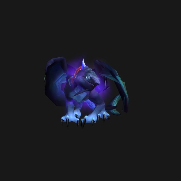 The Cobalt Netherwing Drake mount