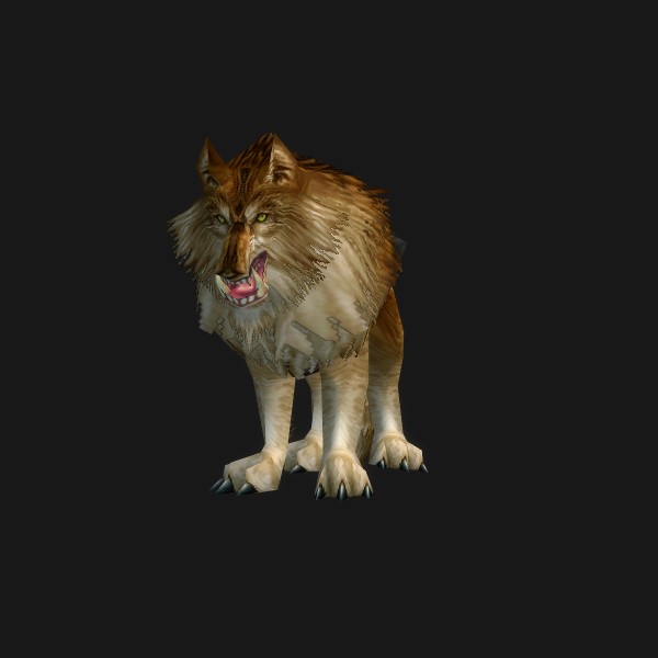 The Timber Wolf mount