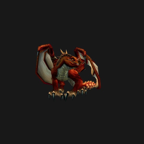 The Red Drake mount