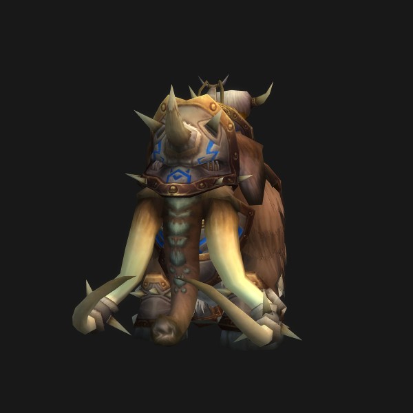 The Wooly Mammoth mount
