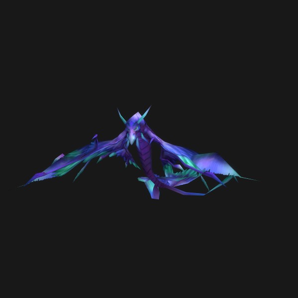 The Blue Dragonhawk mount