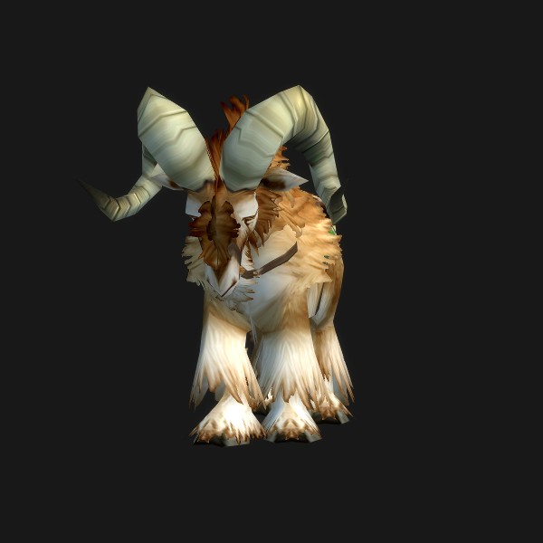 The Brown Ram mount
