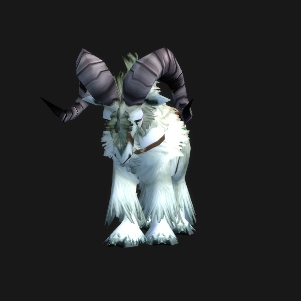 The White Ram mount