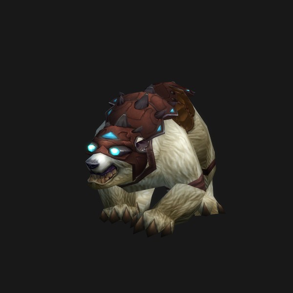 The White Polar Bear mount