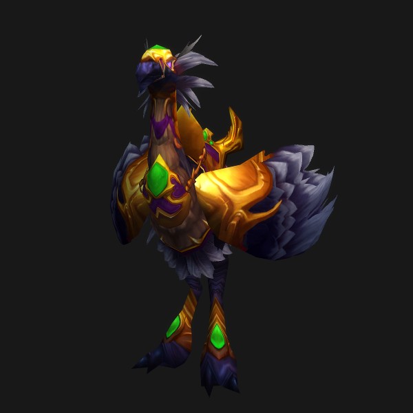 The Sunreaver Hawkstrider mount