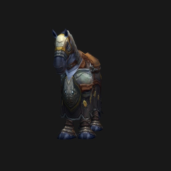 The Argent Warhorse mount