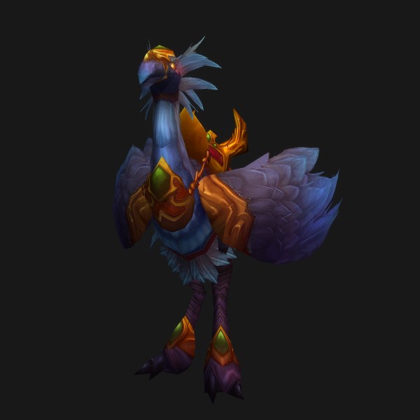The Silvermoon Hawkstrider mount