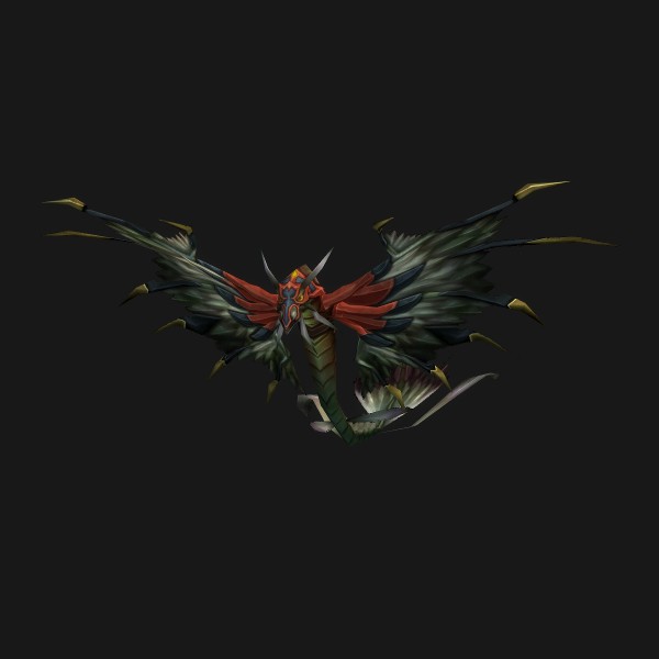 The Sunreaver Dragonhawk mount