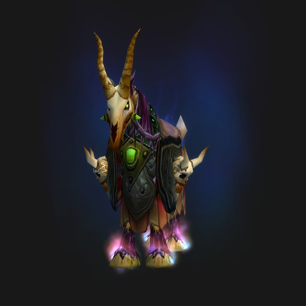 The Ochre Skeletal Warhorse mount