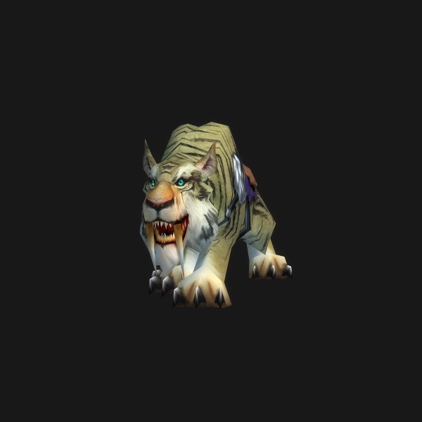 The Striped Dawnsaber mount