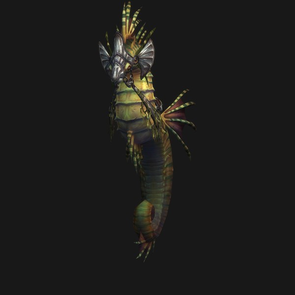 The Saltwater Seahorse mount