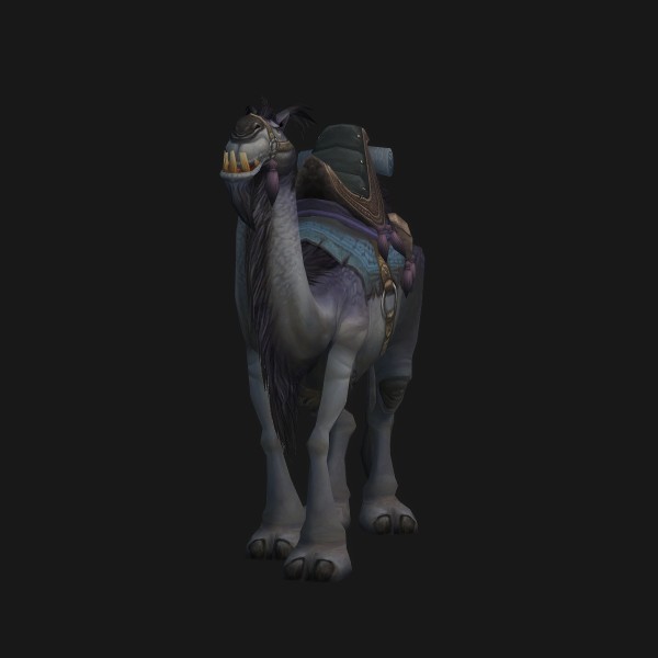 The Grey Riding Camel mount
