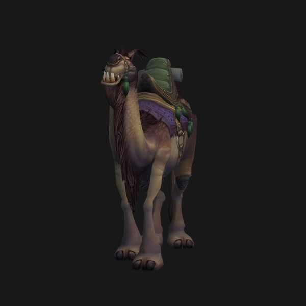 The Brown Riding Camel mount