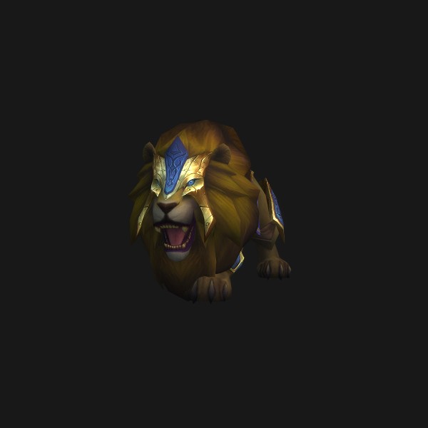 The Golden King mount