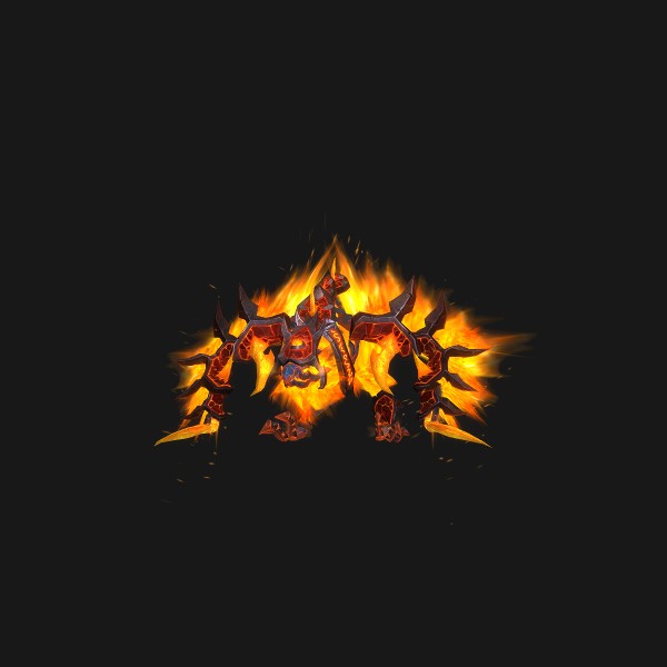 The Pureblood Fire Hawk mount