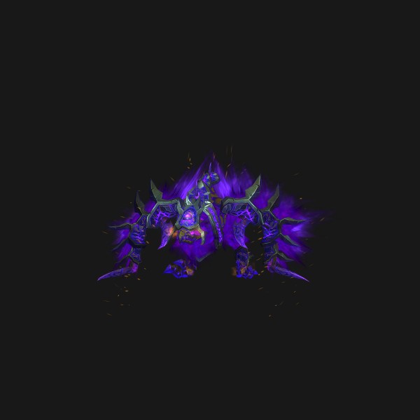 The Corrupted Fire Hawk mount