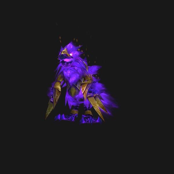 The Voidtalon of the Dark Star mount