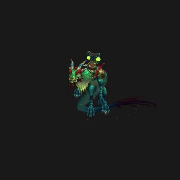 The Jade Cloud Serpent mount