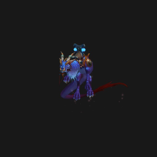 The Azure Cloud Serpent mount