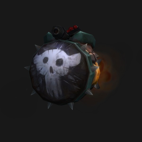 The Depleted-Kyparium Rocket mount