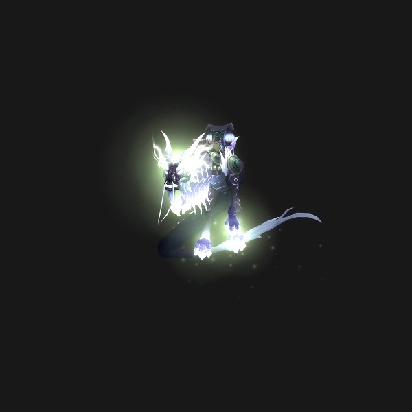 The Heavenly Onyx Cloud Serpent mount