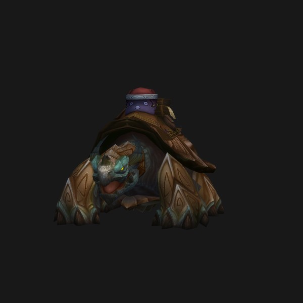The Blue Dragon Turtle mount