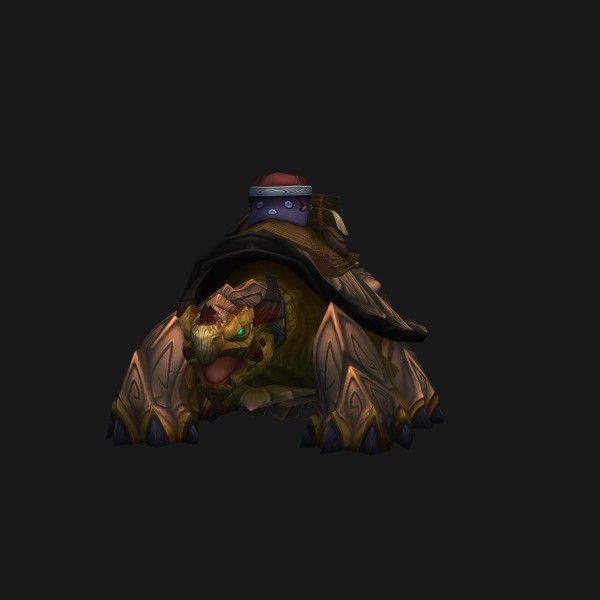 The Brown Dragon Turtle mount