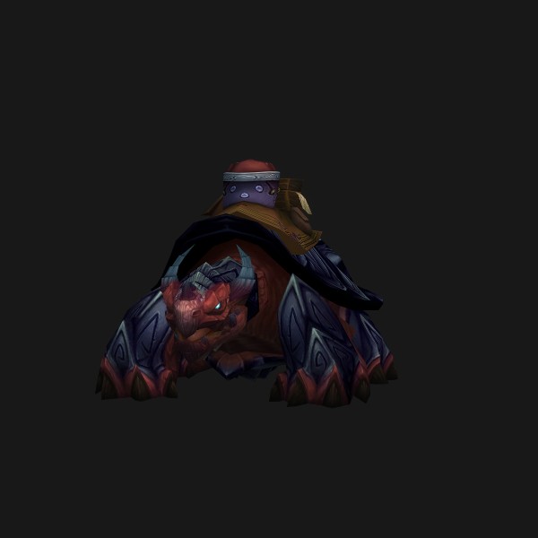 The Red Dragon Turtle mount