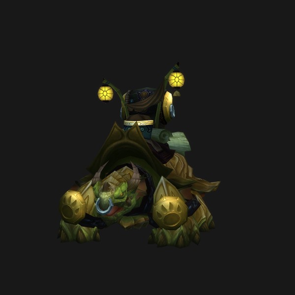 The Great Green Dragon Turtle mount