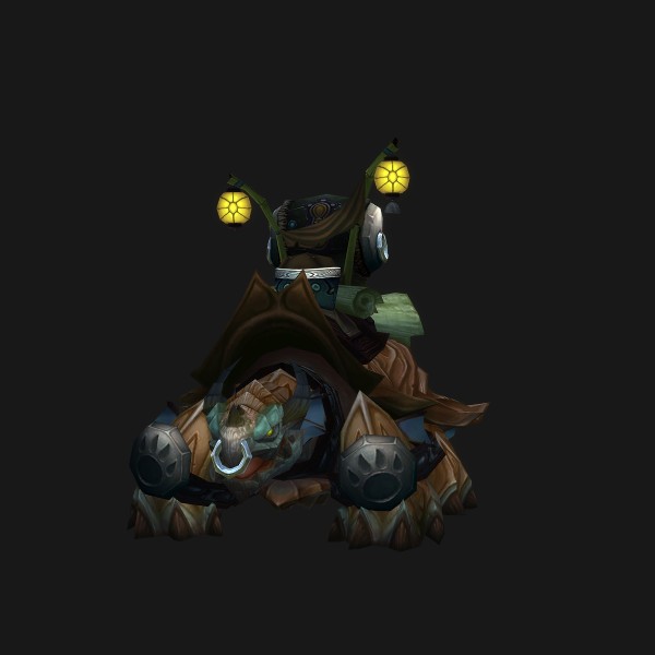 The Great Blue Dragon Turtle mount