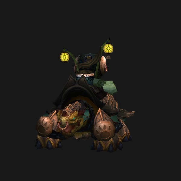 The Great Brown Dragon Turtle mount