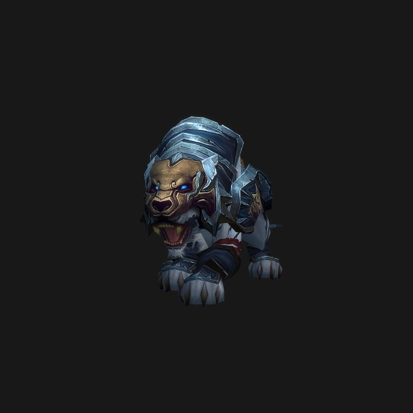 The Blue Shado-Pan Riding Tiger mount