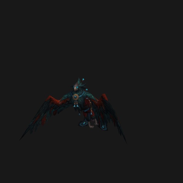 The Crimson Pandaren Phoenix mount