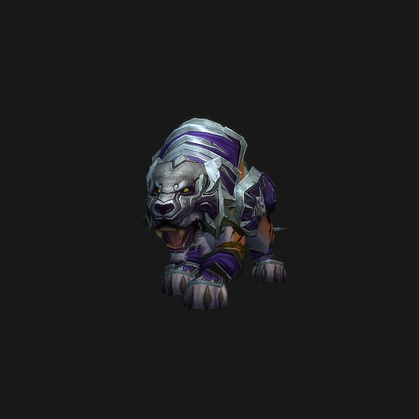 The Purple Shado-Pan Riding Tiger mount