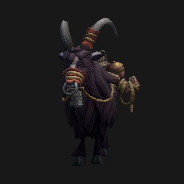 The Black Riding Goat mount