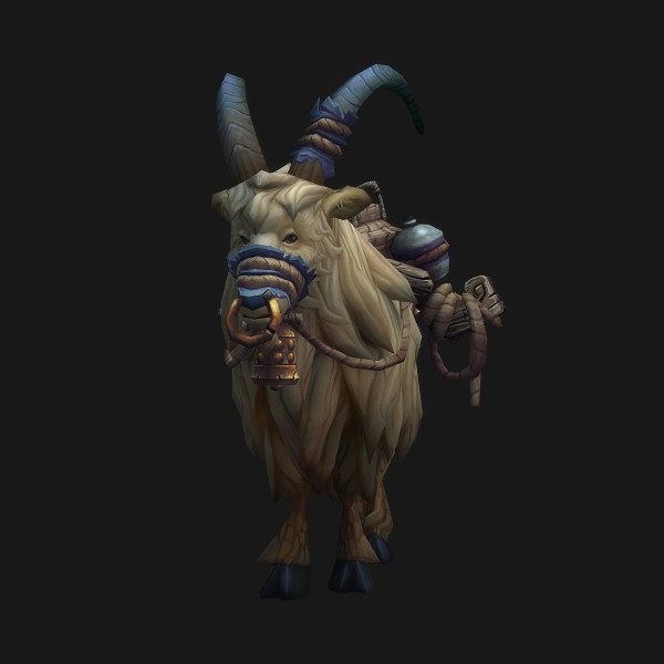 The White Riding Goat mount