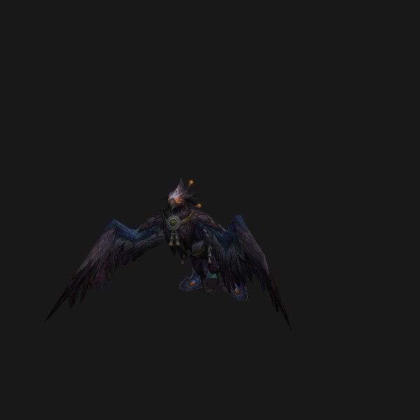 The Violet Pandaren Phoenix mount