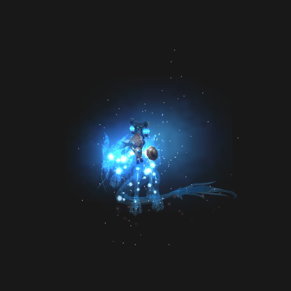 The Astral Cloud Serpent mount