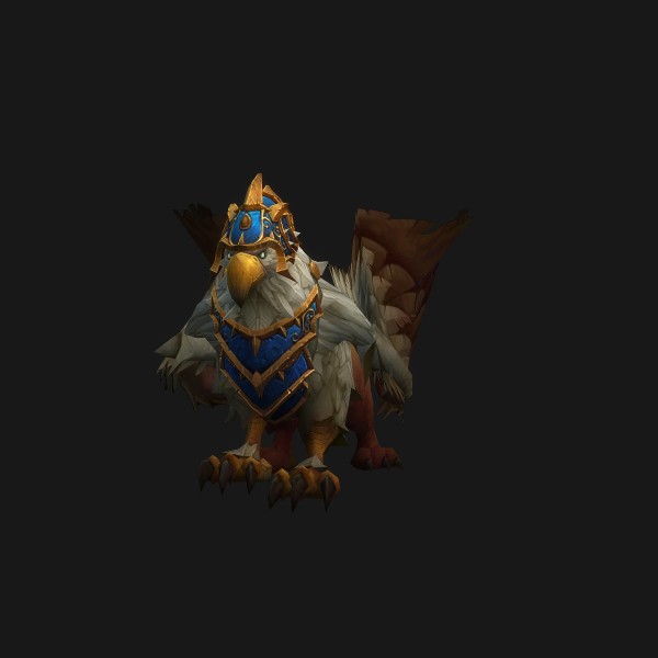 The Grand Armored Gryphon mount