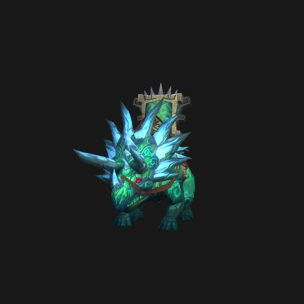 The Jade Primordial Direhorn mount