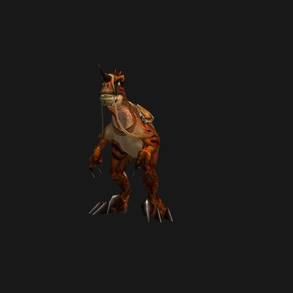 The Red Primal Raptor mount