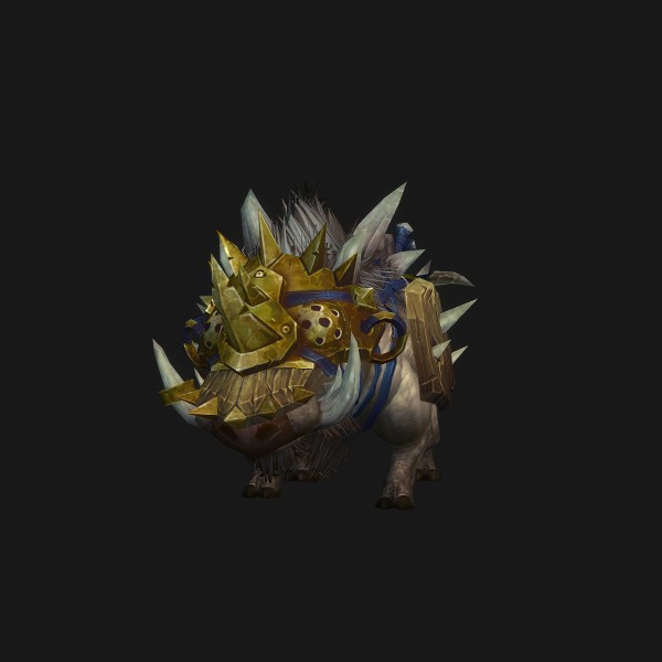 The Frostplains Battleboar mount
